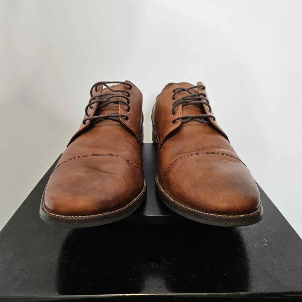 Cole Haan Benton Cap Oxford II C24120 British Brown Size 12 M